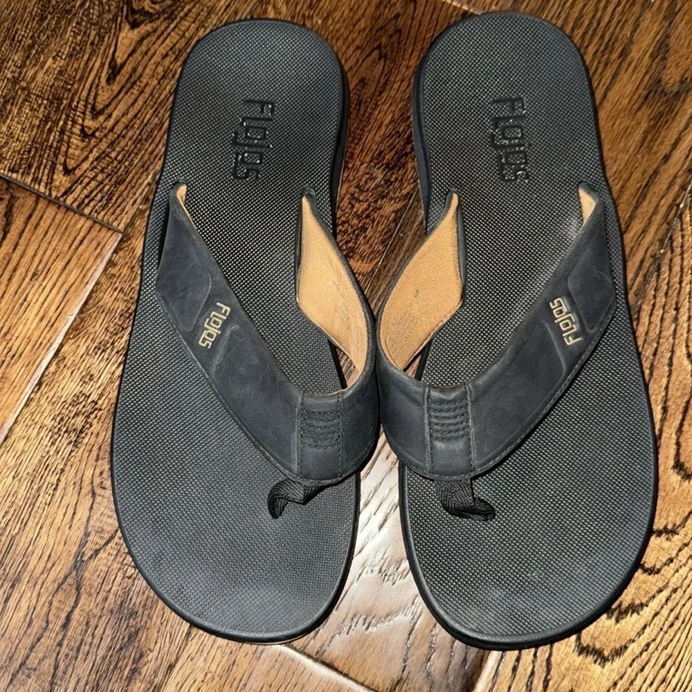 FLOJOS Flip Flop Thong Sandals Men’s Size 12